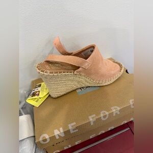 TOMS Women's Peach Espadrille Sandals